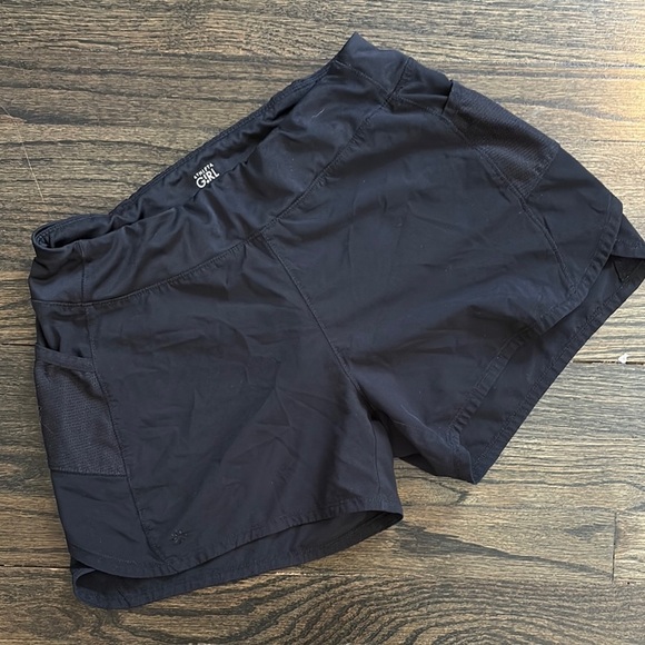 Girls Black Athletic Shorts by Athena Girls ( size 14) - Picture 2 of 7
